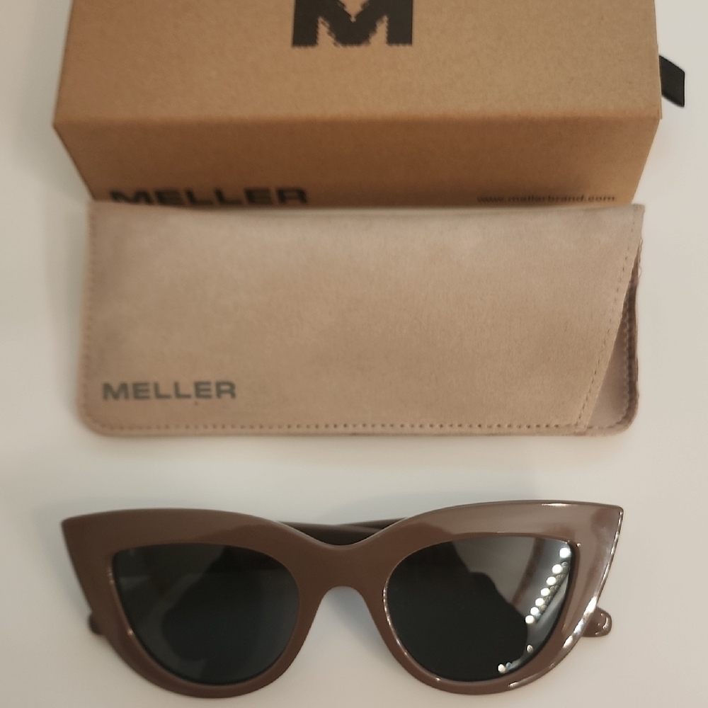 MELLER Brown Cat-Eye Sunglasses